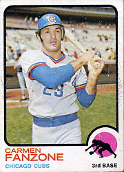 1973 Topps Baseball Cards      139     Carmen Fanzone RC